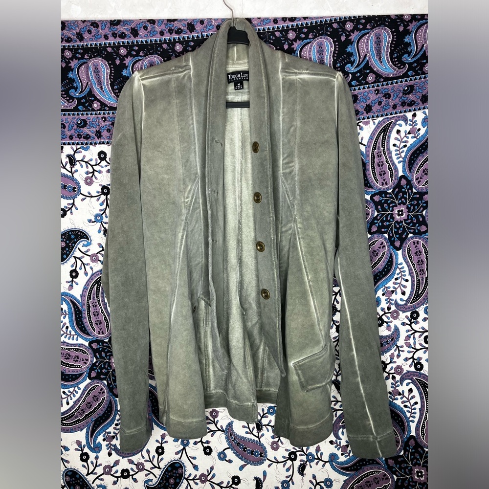 Tough Luv vintage y2k army cardigan